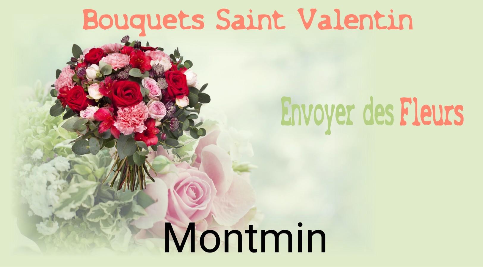 Roses de Saint-Valentin livrées à Montmin